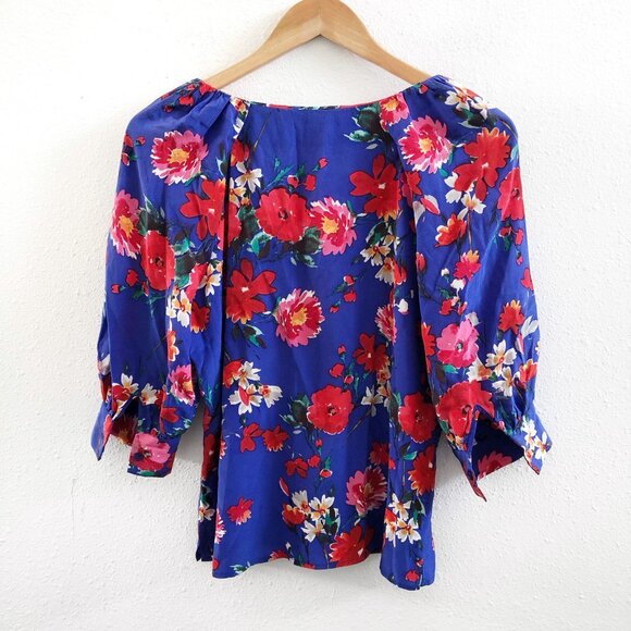 YUMI KIM Fiona Silk Blouse Size Small - Picture 3 of 8